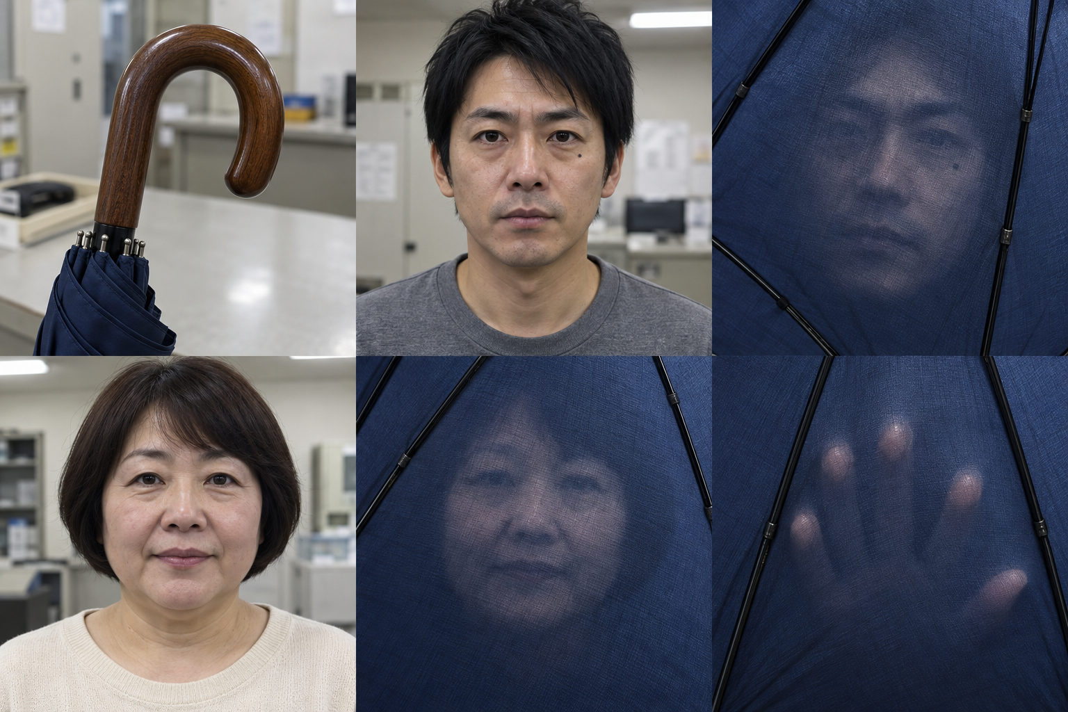 傷のない、滑らかな木製の曲がった持ち手。